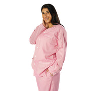 Mijamaz Snap-Front Care Top Pajamas (Irregular, Dark Spots)